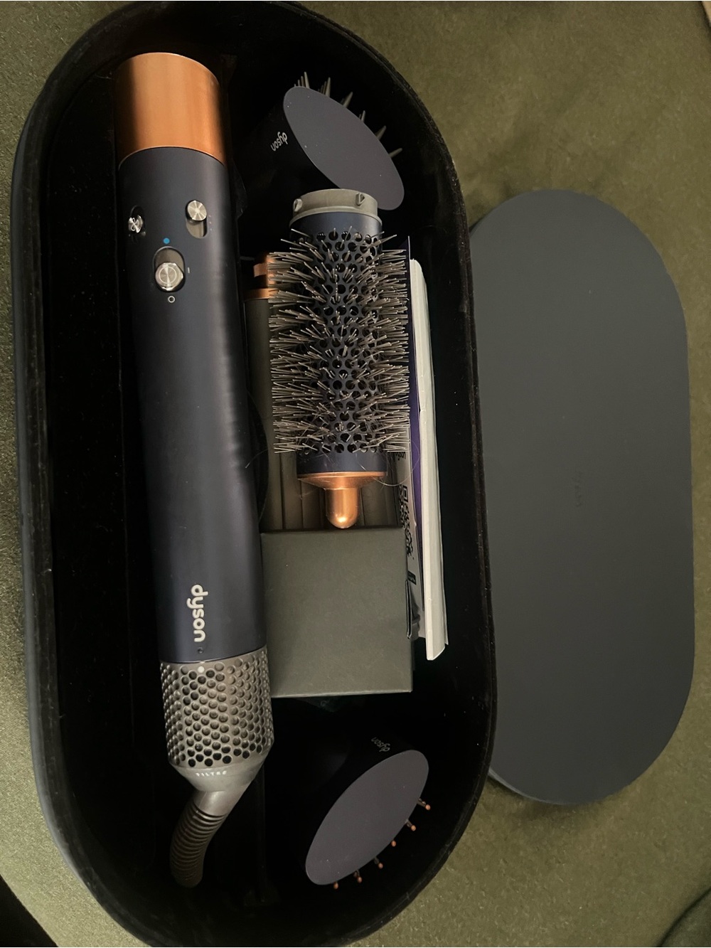 Dyson Hair Styler Set - Blue and Copper Accents
